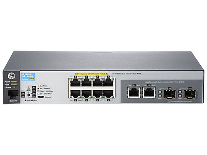 HPE Aruba Networking Aruba 2530 8 PoE+ Managed L2 Fast Ethernet (10/100) Power over Ethernet (PoE) 1U Gray