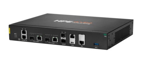 HPE Aruba Networking 9106 (RW) 2x SFP+ 2x Combo 2x PoE Hybrid Gateway