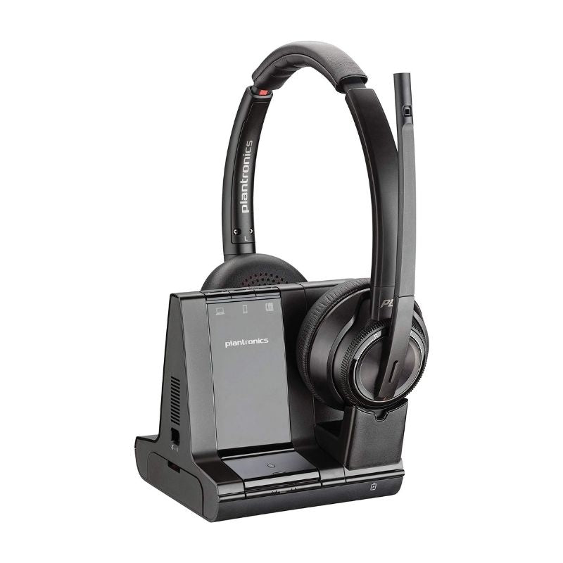 Plantronics Savi 8220 (207325-01) – Wireless DECT Stereo Headset (New) PLANTRONICS