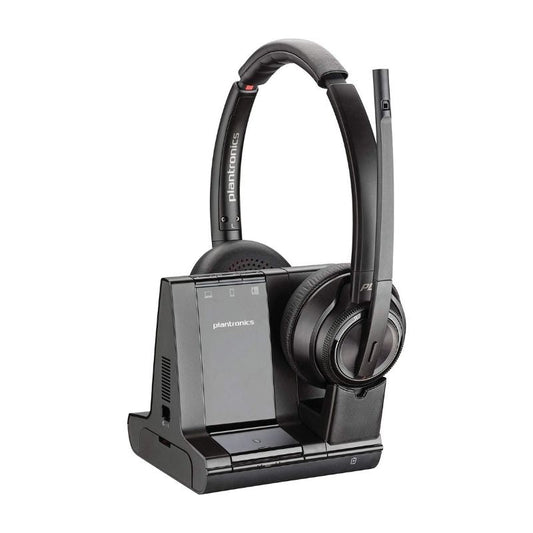 Plantronics Savi 8220 (207325-01) – Wireless DECT Stereo Headset (New) PLANTRONICS