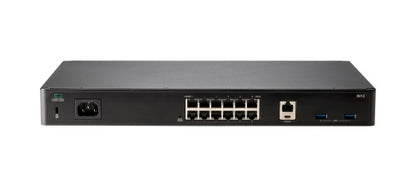 HPE Aruba Networking 9012 (US) TAA 12xGbE 6xPoE+ Branch 2K Clients - 32 APs Gateway