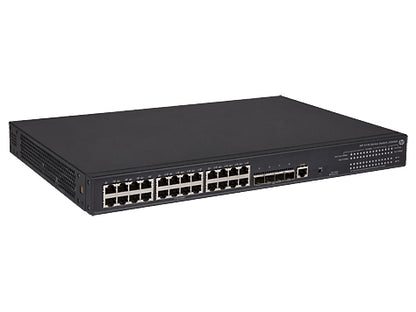 HPE FlexNetwork 5130 24G PoE+ 4SFP+ (370W) EI Managed L3 Gigabit Ethernet (10/100/1000) Power over Ethernet (PoE) 1U Black