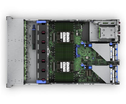 HPE ProLiant DL380 Gen11 4510 2.4GHz 12c 1P 2x32GB-R 8SFF MR408i-o NC BCM5719 2x1000W PS NA Server