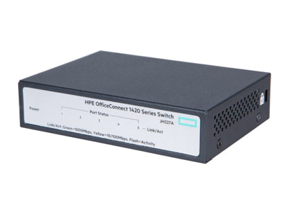 HPE JH327AR Unmanaged L2 Gigabit Ethernet (10/100/1000) 1U Gray