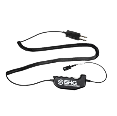 SHG S-D145-PTT-AMP Push-to-Talk Cable – Amplifier Compatible Communication Cable