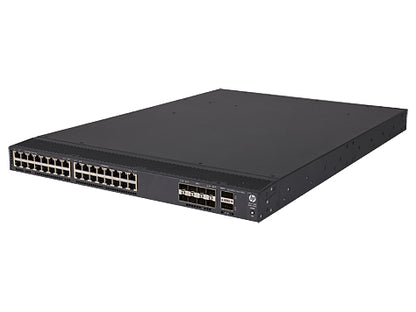 HPE Aruba Networking FlexFabric 5700-32XGT-8XG-2QSFP+ Managed L3 10G Ethernet (100/1000/10000) 1U Black