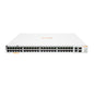 HPE Aruba Instant On 1960 48G 40p Class4 8p Class6 PoE 2XGT 2SFP+ 600W Managed L2+ Gigabit Ethernet (10/100/1000) Power over Ethernet (PoE) 1U