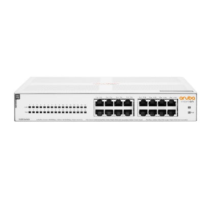 HPE Aruba Instant On 1430 16G Class4 PoE 124W Unmanaged L2 Gigabit Ethernet (10/100/1000) Power over Ethernet (PoE)