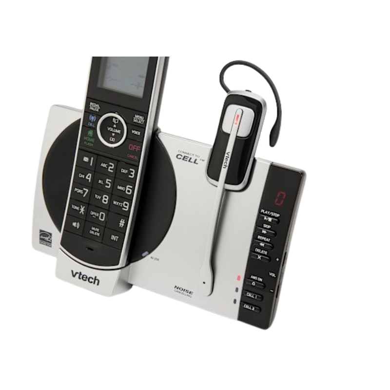 VTech DS6771-3 Téléphone sans fil | 2 combinés + casque