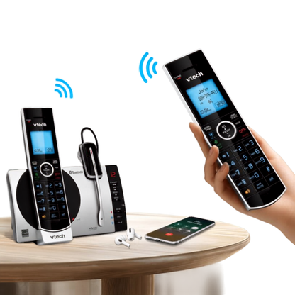 VTech DS6771-3 Téléphone sans fil | 2 combinés + casque