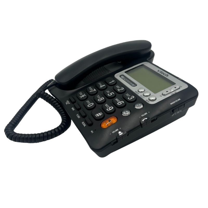 Big Button Analog Corded Telephone with Caller ID & Speakerphone – CD1281 VTECH