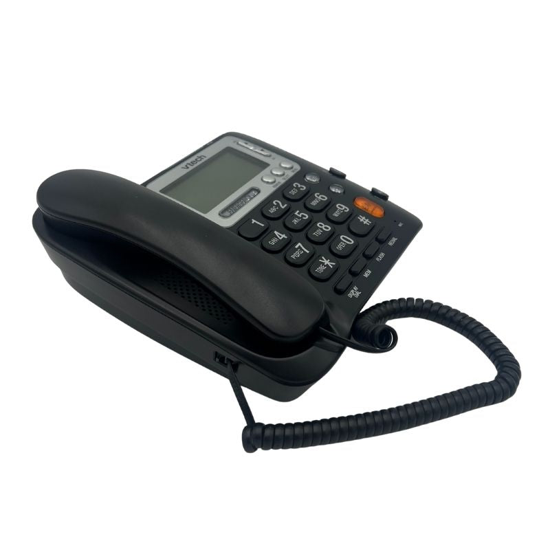 Big Button Analog Corded Telephone with Caller ID & Speakerphone – CD1281 VTECH