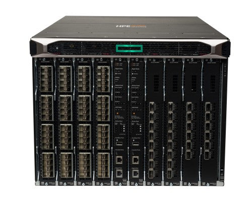 HPE Aruba Networking CX 8400 1x Mgmt 3x PS 2x 8400X Fabric 1x 32p 10G 1x 8p 40G Module Bundle