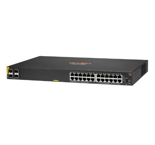 HPE Aruba 6000 24G Class4 PoE 4SFP 370W Managed L3 Gigabit Ethernet (10/100/1000) Power over Ethernet (PoE) 1U