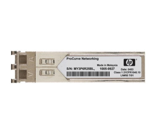 HPE 100M SFP LC 10-U network transceiver module 100 Mbit/s