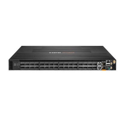 HPE Aruba Networking CX 8325P 32p QSFP28 40G/100G Back‑to‑Front 6xFan 2xAC PSU Managed L3 1U