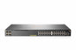 HPE Aruba Networking 2930F 24G PoE+ 4SFP+ TAA Managed L3 Gigabit Ethernet (10/100/1000) Power over Ethernet (PoE) 1U Gray