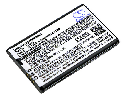 Yealink W56H/ W56h p,One Talk IP DECT, W56P/ W60P/ W76p/ W59R/ W56HB/ W59VR/ W79P/ W77P/ Replacement Battery – High Capacity Cordless Phone Battery YEALINK
