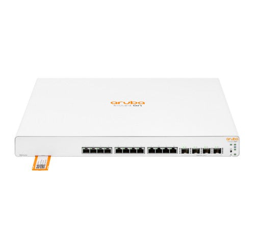 HPE Aruba Networking Aruba Instant On 1960 12XGT 4SFP+ Managed L2+ Gigabit Ethernet (10/100/1000) 1U White