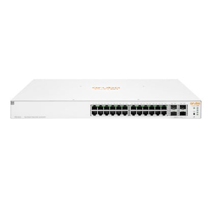 HPE Aruba Networking Instant On 1930 24G Class4 PoE 4SFP/SFP+ 370W Managed L2+ Gigabit Ethernet (10/100/1000) Power over Ethernet (PoE) 1U