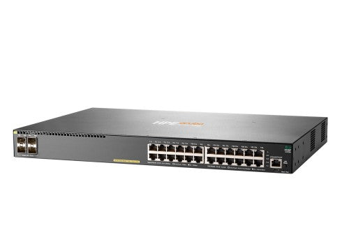 HPE Aruba Networking 2930F 24G PoE+ 4SFP+ Switch