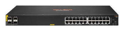 HPE Aruba 6100 24G Class4 PoE 4SFP+ 370W Managed L3 Gigabit Ethernet (10/100/1000) Power over Ethernet (PoE) 1U