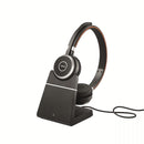 GN Jabra Evolve 65 MS Stereo (6599-823-399) – Wireless Headset with Charging Stand (New) JABRA