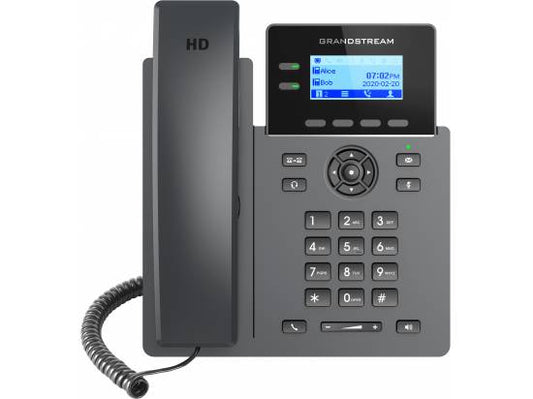 Grandstream GRP2602P – 2-Line IP Phone with PoE (New) GRANDSTREAM
