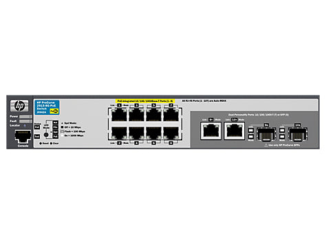 HPE Aruba Networking Aruba 2915 8G PoE Managed L3 Gigabit Ethernet (10/100/1000) Power over Ethernet (PoE) 1U Gray