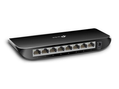 TP-Link TL-SG1008D Unmanaged Gigabit Ethernet (10/100/1000) Black