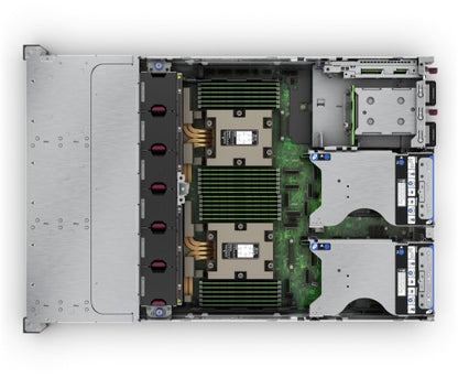 HPE ProLiant DL385 Gen11 9015 3.6GHz 8c 1P 2x32GB-R 8SFF MR408i-o NC BCM57416 2x800W PS NA Server