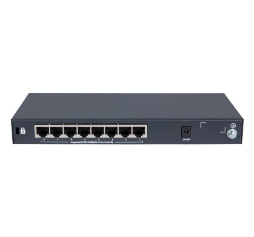 HPE JH330AR Unmanaged L2 Gigabit Ethernet (10/100/1000) Power over Ethernet (PoE) 1U Gray