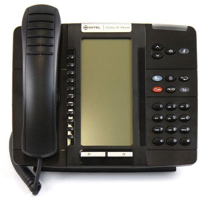 Mitel 5320E IP Phone – Charcoal (Refurbished) MITEL