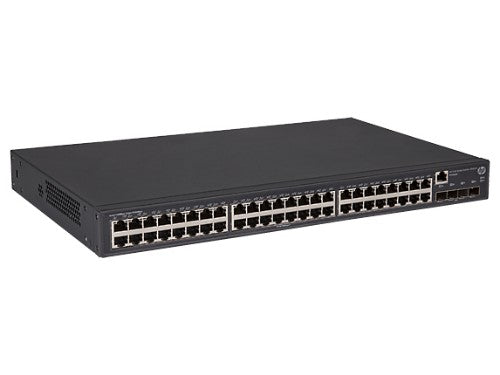 HPE FlexNetwork 5130 48G 4SFP+ EI Managed L3 Gigabit Ethernet (10/100/1000) 1U Black