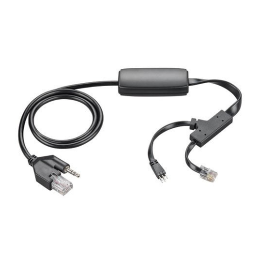 Plantronics APP-51 – EHS Cable for Polycom Phones (38439-11, New)