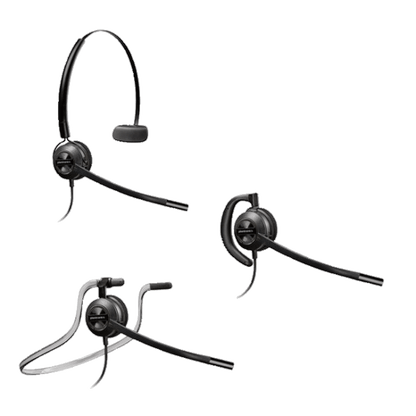 Plantronics EncorePro HW540 – Convertible Wired Headset (88828-01) (New) PLANTRONICS