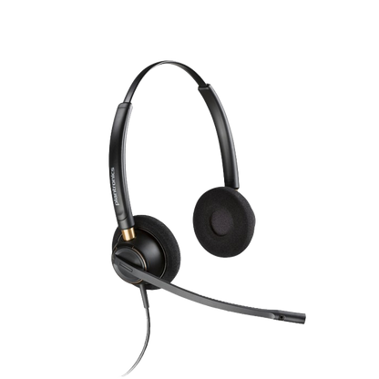 Plantronics HW520 EncorePro Binaural Headset (89434-01) (New) PLANTRONICS