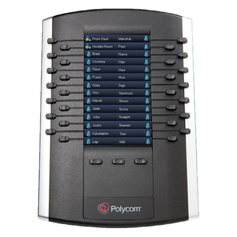 Polycom VVX Color Expansion Module (2200-46350-025) – Refurbished