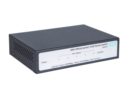 HPE JH327AR network switch Unmanaged L2 Gigabit Ethernet (10/100/1000) 1U Gray