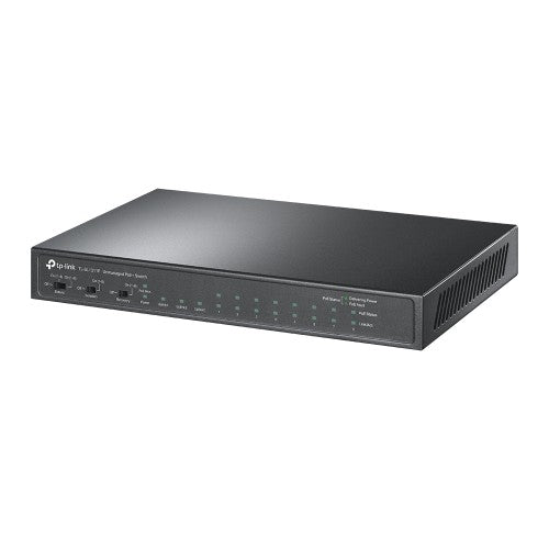 TP-Link TL-SL1311P network switch Fast Ethernet (10/100) Power over Ethernet (PoE) Black