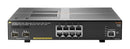 HPE Aruba Networking 2930F 8G PoE+ 2SFP+ Managed L3 Gigabit Ethernet (10/100/1000) Power over Ethernet (PoE) 1U Gray