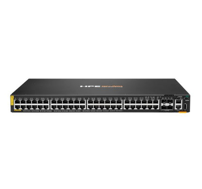 HPE Aruba Networking CX 6200F 48G Class 4 PoE 4SFP 370W TAA Managed L3 Gigabit Ethernet (10/100/1000) Power over Ethernet (PoE) 1U