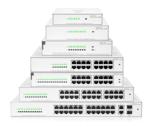 HPE Aruba Networking Networking Instant On Switch 26p Gigabit 2p SFP 1430