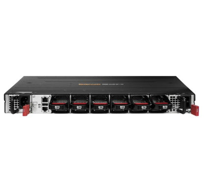 HPE Aruba Networking 9300S 32p QSFP28 100G 8p QSFP‑DD 400G Front‑to‑Back 6xFan 2xAC Bundle Managed L3 1U