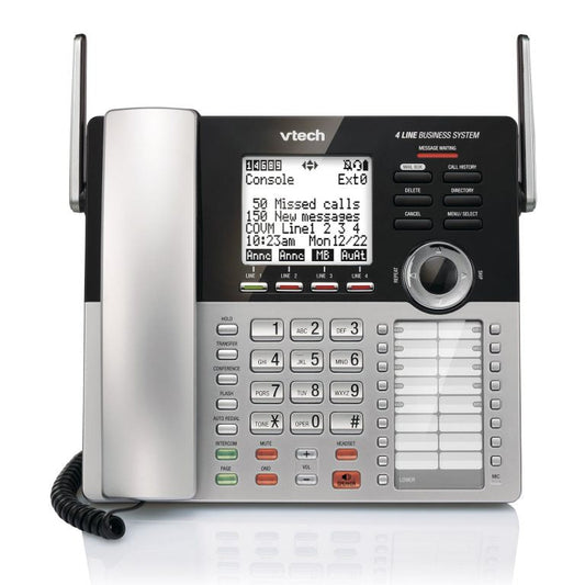 VTech CM18445 – 4-Line Small Business System Main Console VTECH