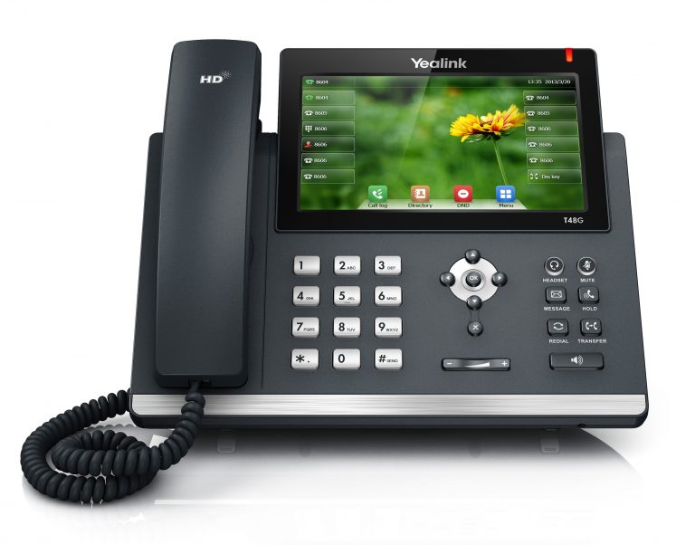 Yealink SIP-T48G – Ultra-Elegant Gigabit IP Phone (Refurbished) YEALINK