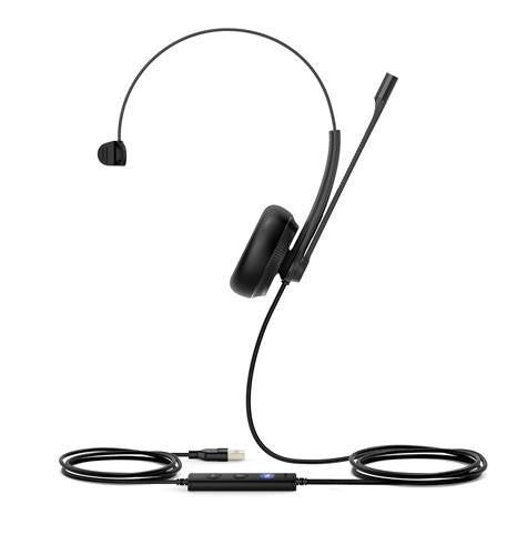 Yealink UH34-UC-MONO N – UC Mono USB Wired Headset (New) YEALINK