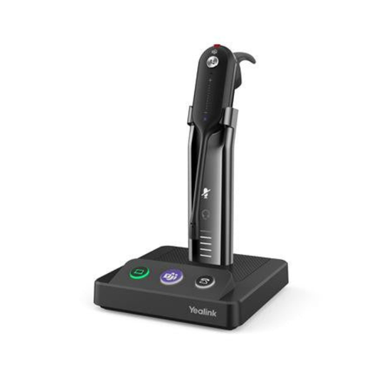 Yealink WH63 – Convertible DECT Wireless Headset, Teams Edition (WH63-Teams)