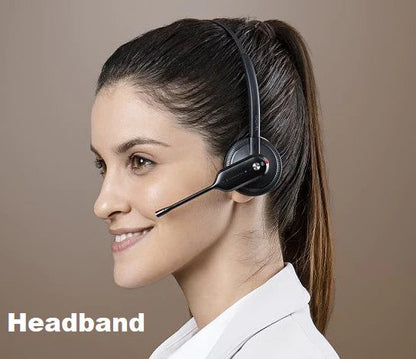 Yealink WH63 – Convertible DECT Wireless Headset, Teams Edition (WH63-Teams) YEALINK