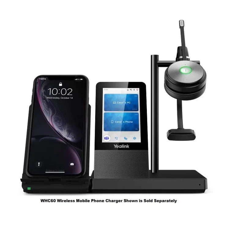 Yealink WH66 – DECT Wireless Mono Headset, Teams Edition YEALINK
